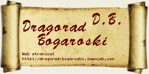 Dragorad Bogaroški vizit kartica